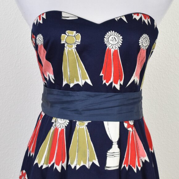 We Love Vera Accolades Horse Award Ribbons Dress - 2 - Picture 2 of 12